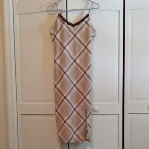 Almost Famous Ivory Sleeveless Dress